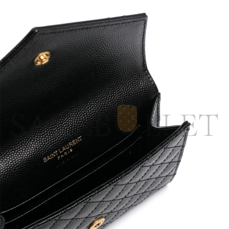 YSL MONOGRAM SMALL ENVELOPE WALLET 651026 (13.5*9.5*3cm)